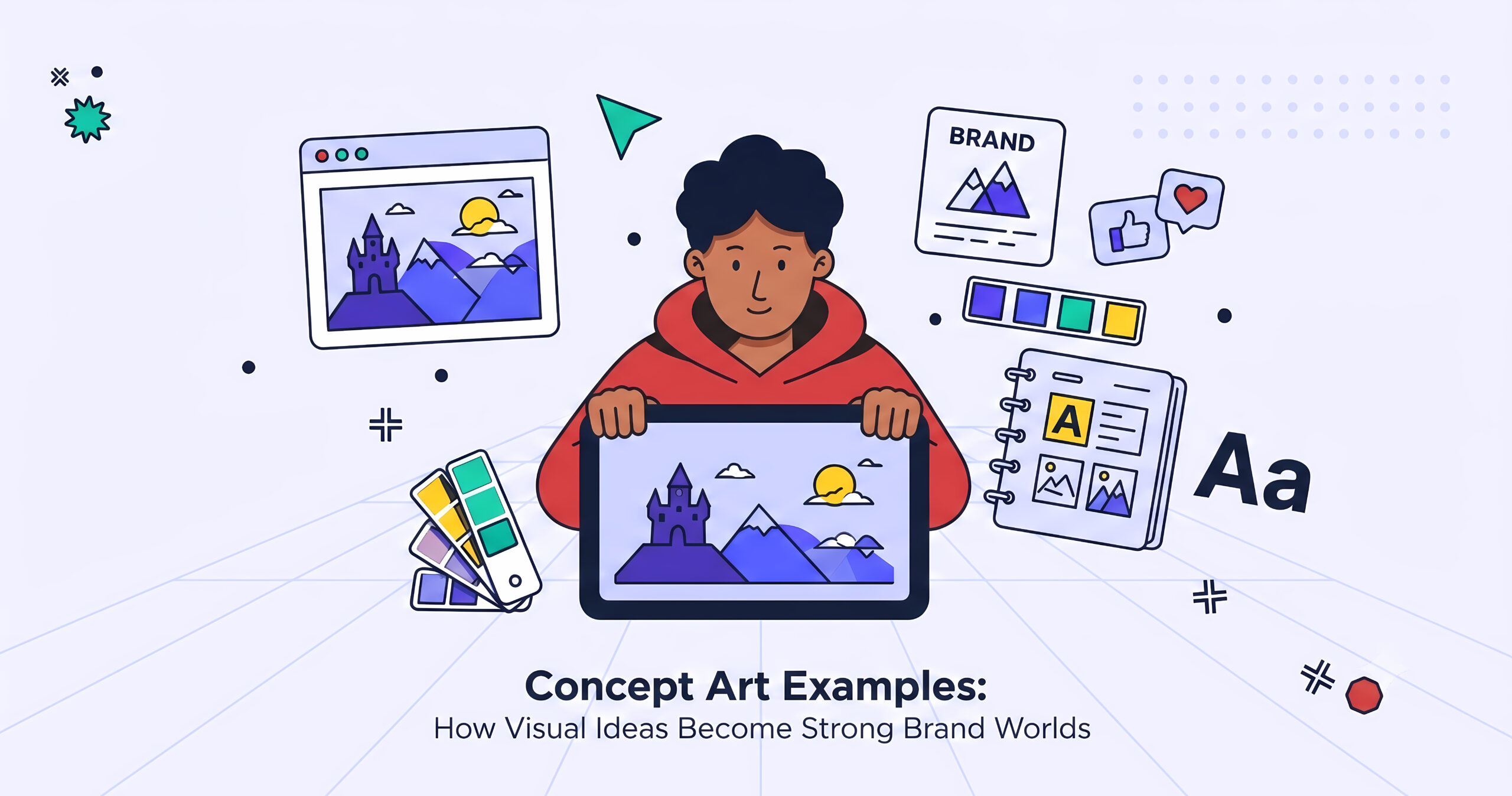 Concept Art Examples: How Visual Ideas Become Strong Brand Worlds